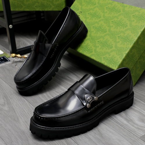 Gucci Oxfords Shoes For Men #1209325 $82.00 USD, Wholesale Replica Gucci Oxfords Shoes