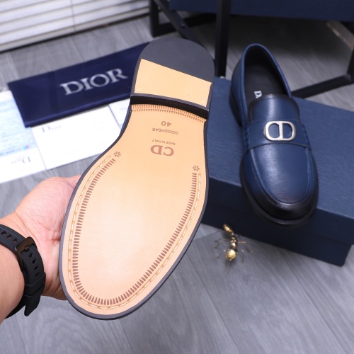 Replica Christian Dior Leather Shoes For Men #1209330 $96.00 USD for Wholesale