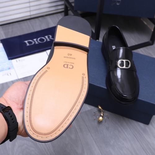 Replica Christian Dior Leather Shoes For Men #1209333 $96.00 USD for Wholesale