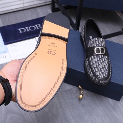 Replica Christian Dior Leather Shoes For Men #1209334 $96.00 USD for Wholesale