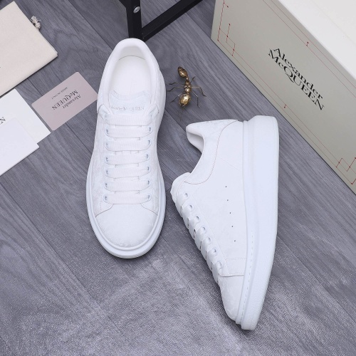 Replica Alexander McQueen Casual Shoes For Men #1209373 $76.00 USD for Wholesale