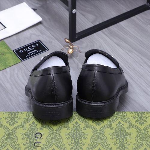 Replica Gucci Oxfords Shoes For Men #1209387 $88.00 USD for Wholesale