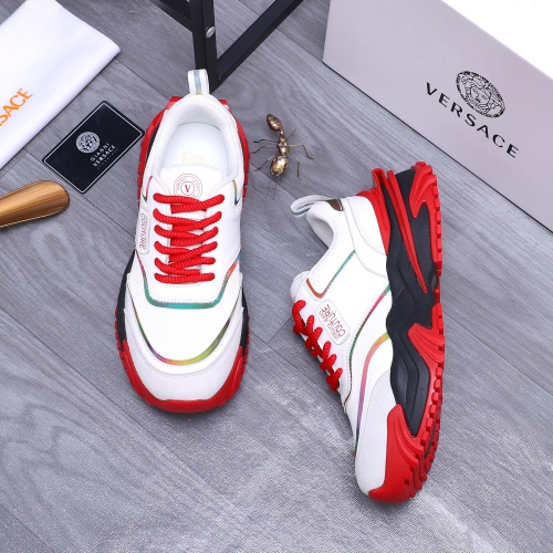 Replica Versace Casual Shoes For Men #1209390 $92.00 USD for Wholesale