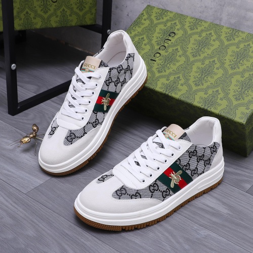 Gucci Casual Shoes For Men #1209393 $76.00 USD, Wholesale Replica Gucci Casual Shoes