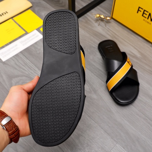 Replica Fendi Slippers For Men #1209403 $42.00 USD for Wholesale