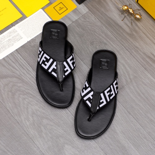 Fendi Slippers For Men #1209409 $42.00 USD, Wholesale Replica Fendi Slippers