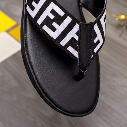 Replica Fendi Slippers For Men #1209409 $42.00 USD for Wholesale