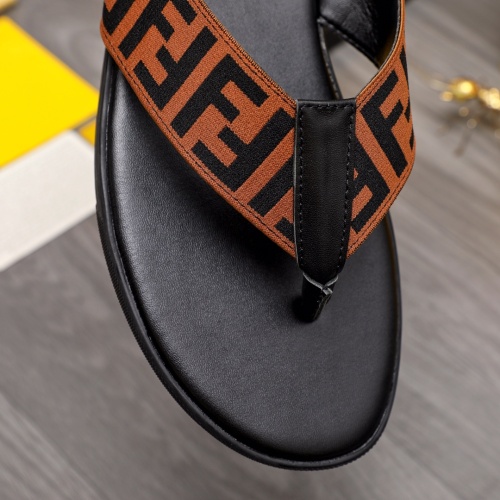 Replica Fendi Slippers For Men #1209410 $42.00 USD for Wholesale