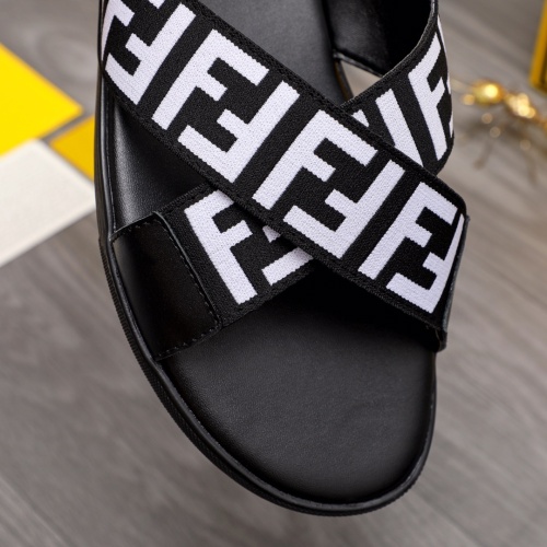 Replica Fendi Slippers For Men #1209411 $42.00 USD for Wholesale