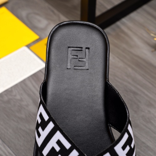 Replica Fendi Slippers For Men #1209411 $42.00 USD for Wholesale