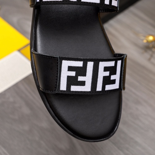 Replica Fendi Slippers For Men #1209413 $42.00 USD for Wholesale