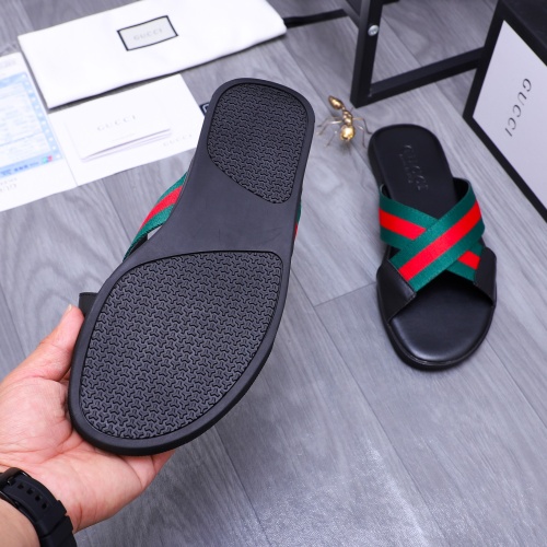 Replica Gucci Slippers For Men #1209424 $42.00 USD for Wholesale