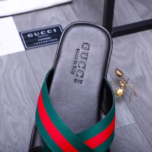 Replica Gucci Slippers For Men #1209424 $42.00 USD for Wholesale