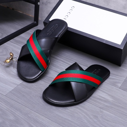 Replica Gucci Slippers For Men #1209426 $42.00 USD for Wholesale