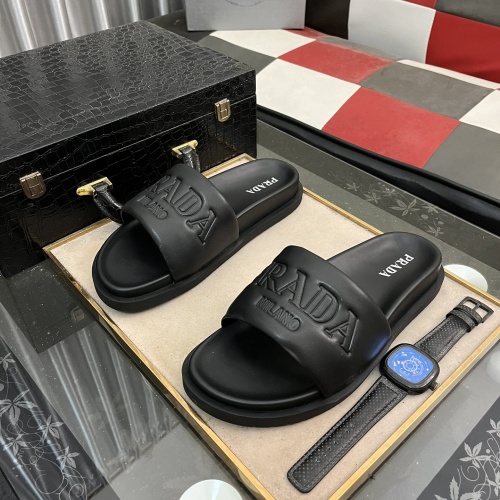 Replica Prada Slippers For Men #1209440 $56.00 USD for Wholesale