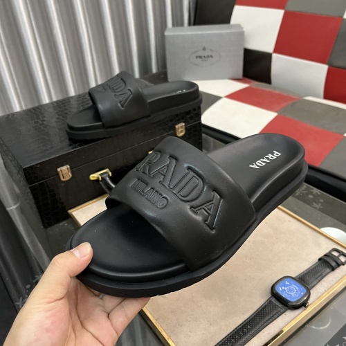 Replica Prada Slippers For Men #1209440 $56.00 USD for Wholesale