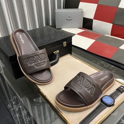 Prada Slippers For Men #1209441 $56.00 USD, Wholesale Replica Prada Slippers