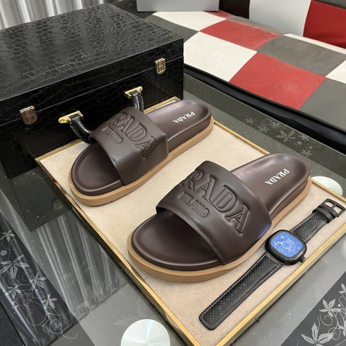 Replica Prada Slippers For Men #1209441 $56.00 USD for Wholesale