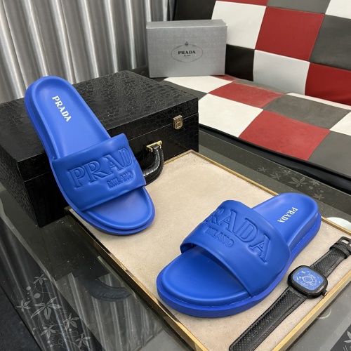 Prada Slippers For Men #1209442 $56.00 USD, Wholesale Replica Prada Slippers