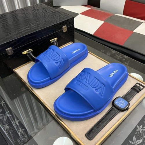 Replica Prada Slippers For Men #1209442 $56.00 USD for Wholesale