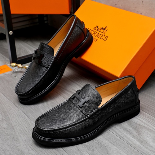 Hermes Leather Shoes For Men #1209462 $82.00 USD, Wholesale Replica Hermes Leather Shoes