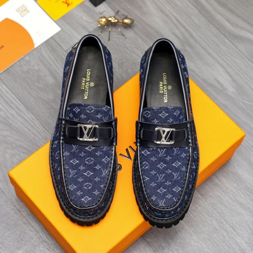 Replica Louis Vuitton LV Oxfords Shoes For Men #1209465 $82.00 USD for Wholesale