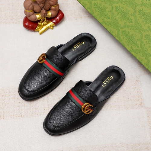 Gucci Slippers For Men #1209471 $68.00 USD, Wholesale Replica Gucci Slippers