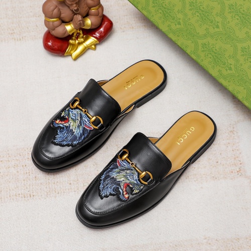 Gucci Slippers For Men #1209472 $68.00 USD, Wholesale Replica Gucci Slippers