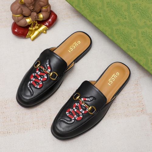 Gucci Slippers For Men #1209475 $68.00 USD, Wholesale Replica Gucci Slippers