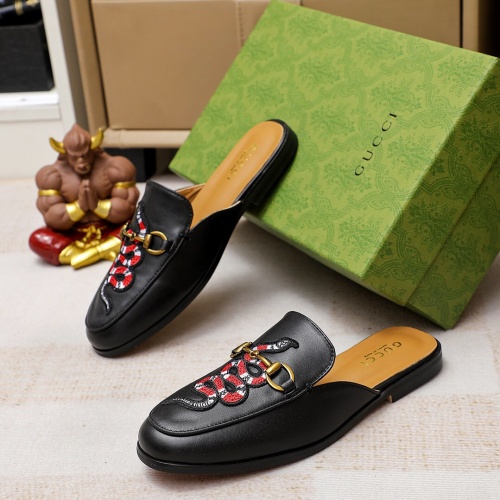 Replica Gucci Slippers For Men #1209475 $68.00 USD for Wholesale