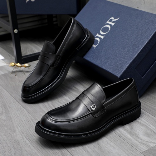 Christian Dior Leather Shoes For Men #1209478 $96.00 USD, Wholesale Replica Christian Dior Leather Shoes