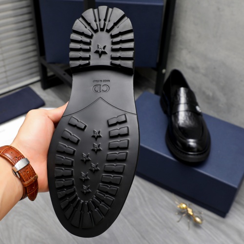 Replica Christian Dior Leather Shoes For Men #1209483 $96.00 USD for Wholesale