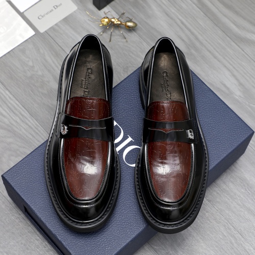 Christian Dior Leather Shoes For Men #1209484 $96.00 USD, Wholesale Replica Christian Dior Leather Shoes