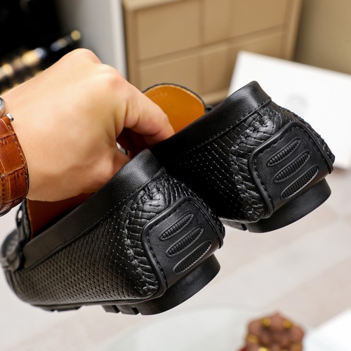 Replica Versace Leather Shoes For Men #1209486 $68.00 USD for Wholesale