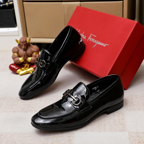 Salvatore Ferragamo Leather Shoes For Men #1209500 $80.00 USD, Wholesale Replica Salvatore Ferragamo Leather Shoes