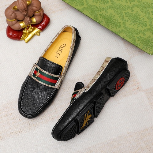 Replica Gucci Oxfords Shoes For Men #1209519 $72.00 USD for Wholesale