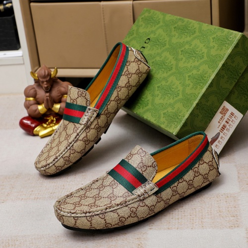 Gucci Oxfords Shoes For Men #1209520 $72.00 USD, Wholesale Replica Gucci Oxfords Shoes