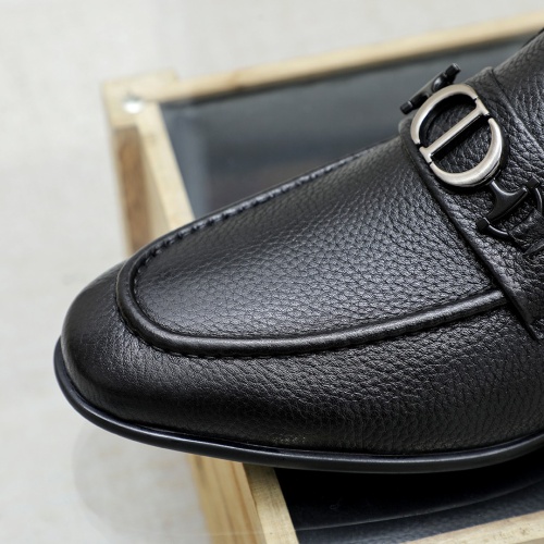 Replica Christian Dior Leather Shoes For Men #1209553 $82.00 USD for Wholesale