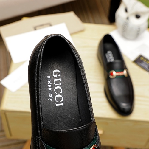 Replica Gucci Oxfords Shoes For Men #1209582 $76.00 USD for Wholesale