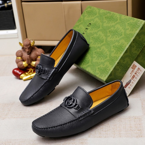 Replica Gucci Oxfords Shoes For Men #1209587 $72.00 USD for Wholesale