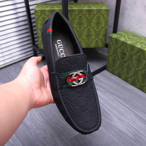 Replica Gucci Oxfords Shoes For Men #1209597 $68.00 USD for Wholesale