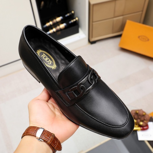 Replica TOD'S Oxfords Shoes For Men #1209650 $80.00 USD for Wholesale