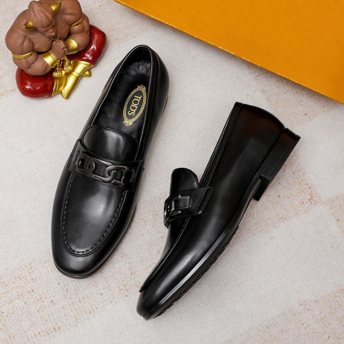 Replica TOD'S Oxfords Shoes For Men #1209651 $80.00 USD for Wholesale