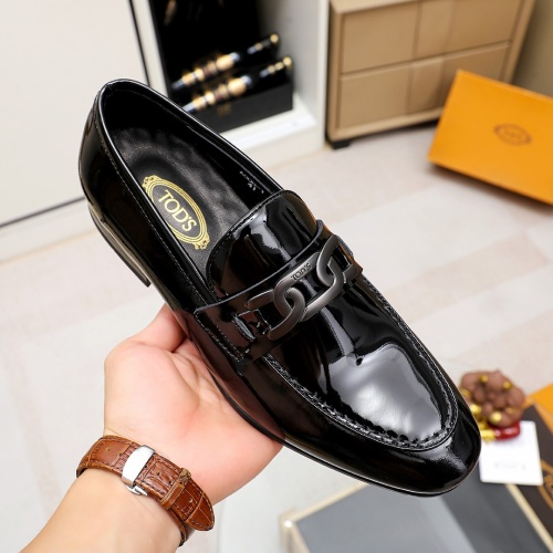 Replica TOD'S Oxfords Shoes For Men #1209653 $80.00 USD for Wholesale