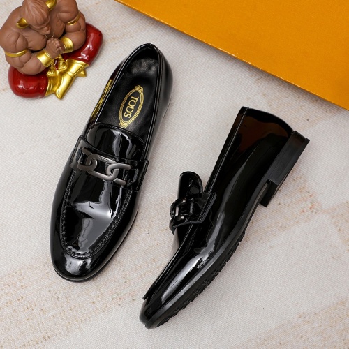 Replica TOD'S Oxfords Shoes For Men #1209653 $80.00 USD for Wholesale