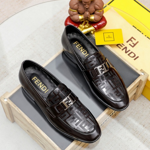 Fendi Leather Shoes For Men #1209667 $80.00 USD, Wholesale Replica Fendi Leather Shoes