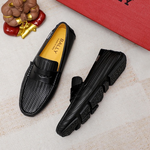 Replica Bally Leather Shoes For Men #1209678 $72.00 USD for Wholesale