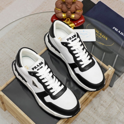 Replica Prada Casual Shoes For Men #1209709 $82.00 USD for Wholesale