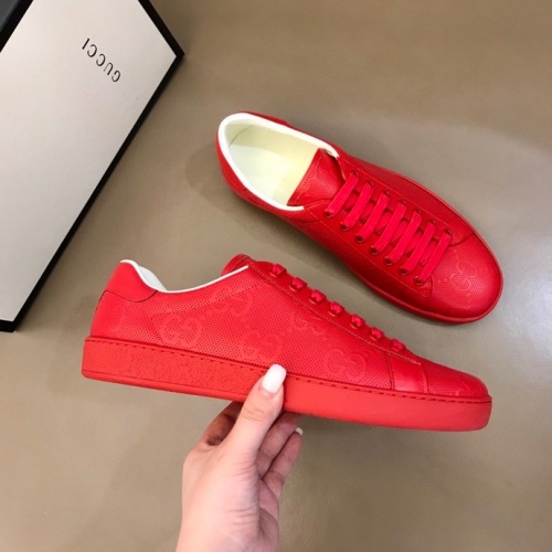 Replica Gucci Casual Shoes For Men #1209853 $72.00 USD for Wholesale