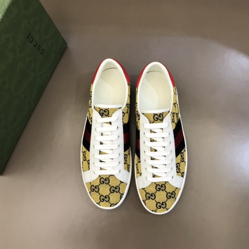 Replica Gucci Casual Shoes For Men #1209861 $68.00 USD for Wholesale